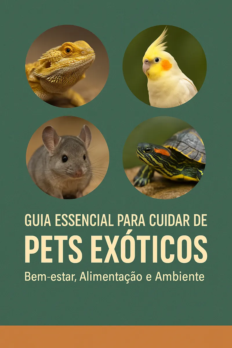 Guia Essencial para Cuidar de Pets Exóticos: Bem-estar, Alimentação e Ambiente