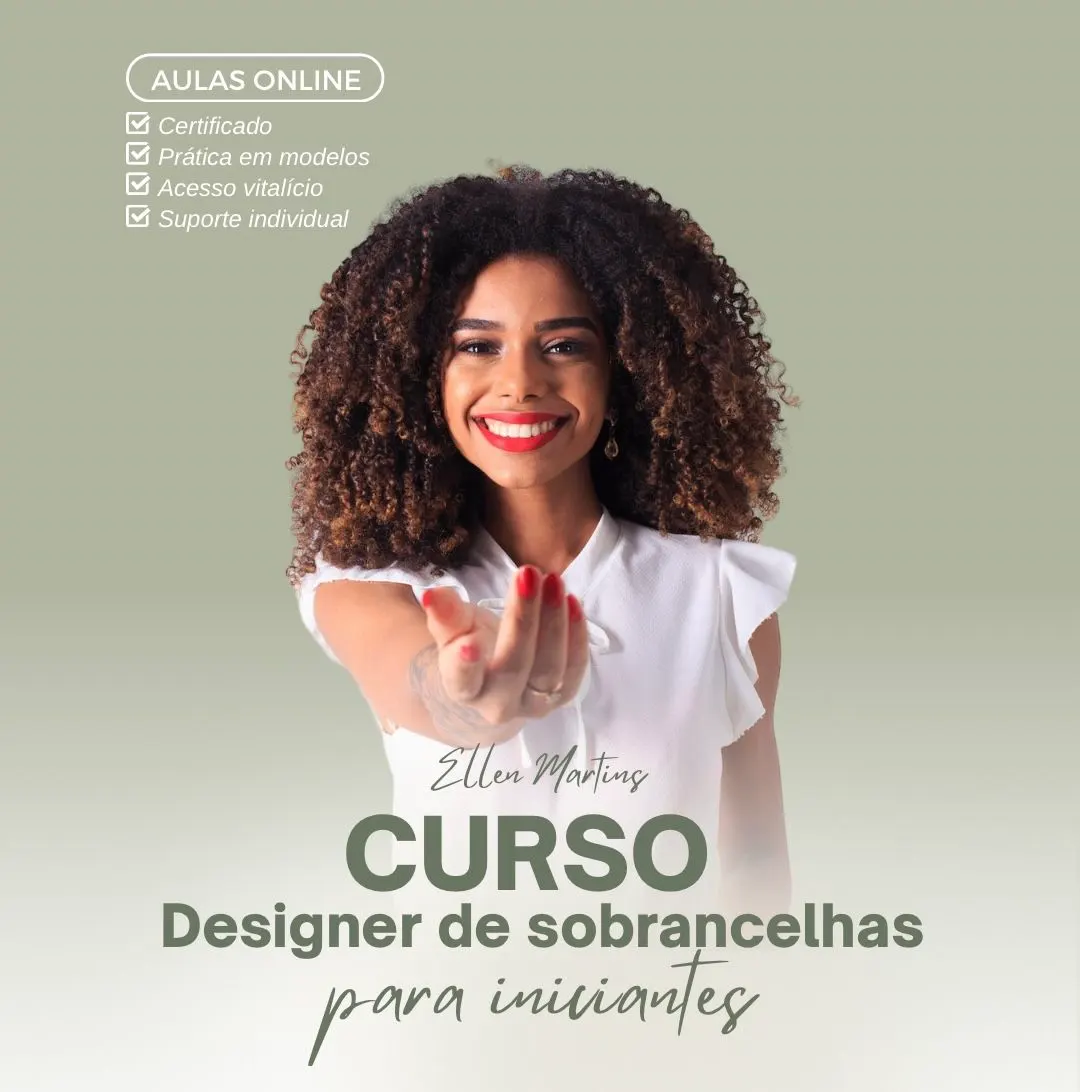 Curso Designer de Sobrancelhas Profissional