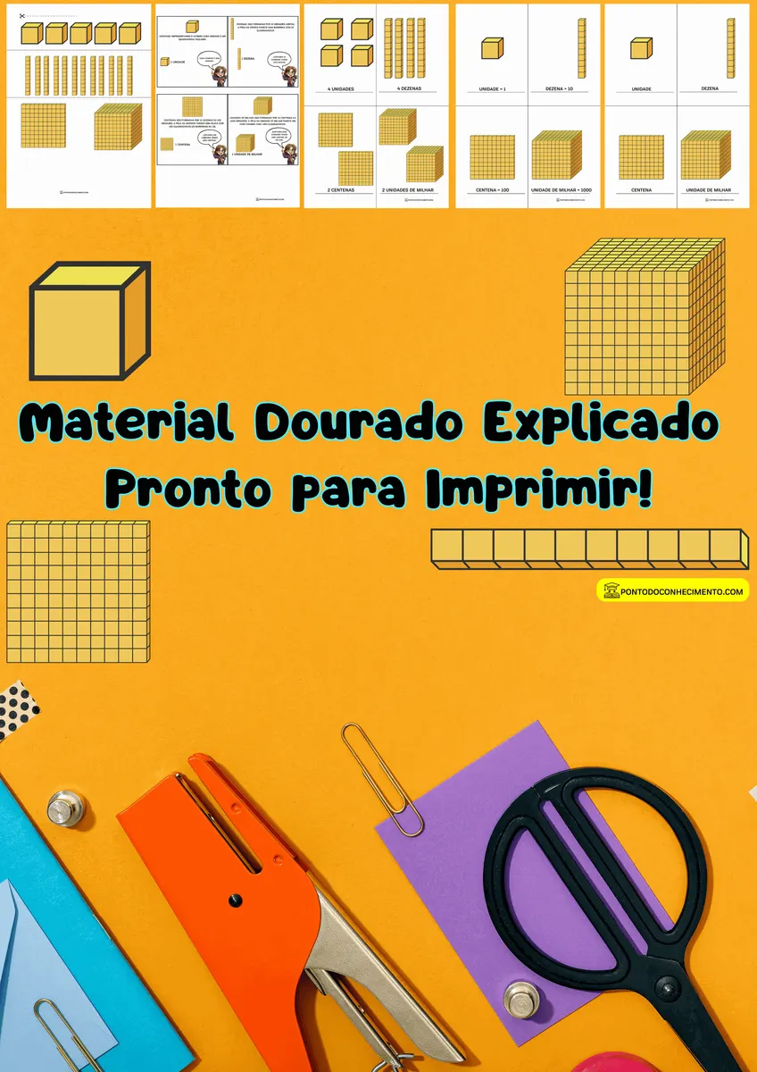 Material Dourado Explicado – Pronto para Imprimir!