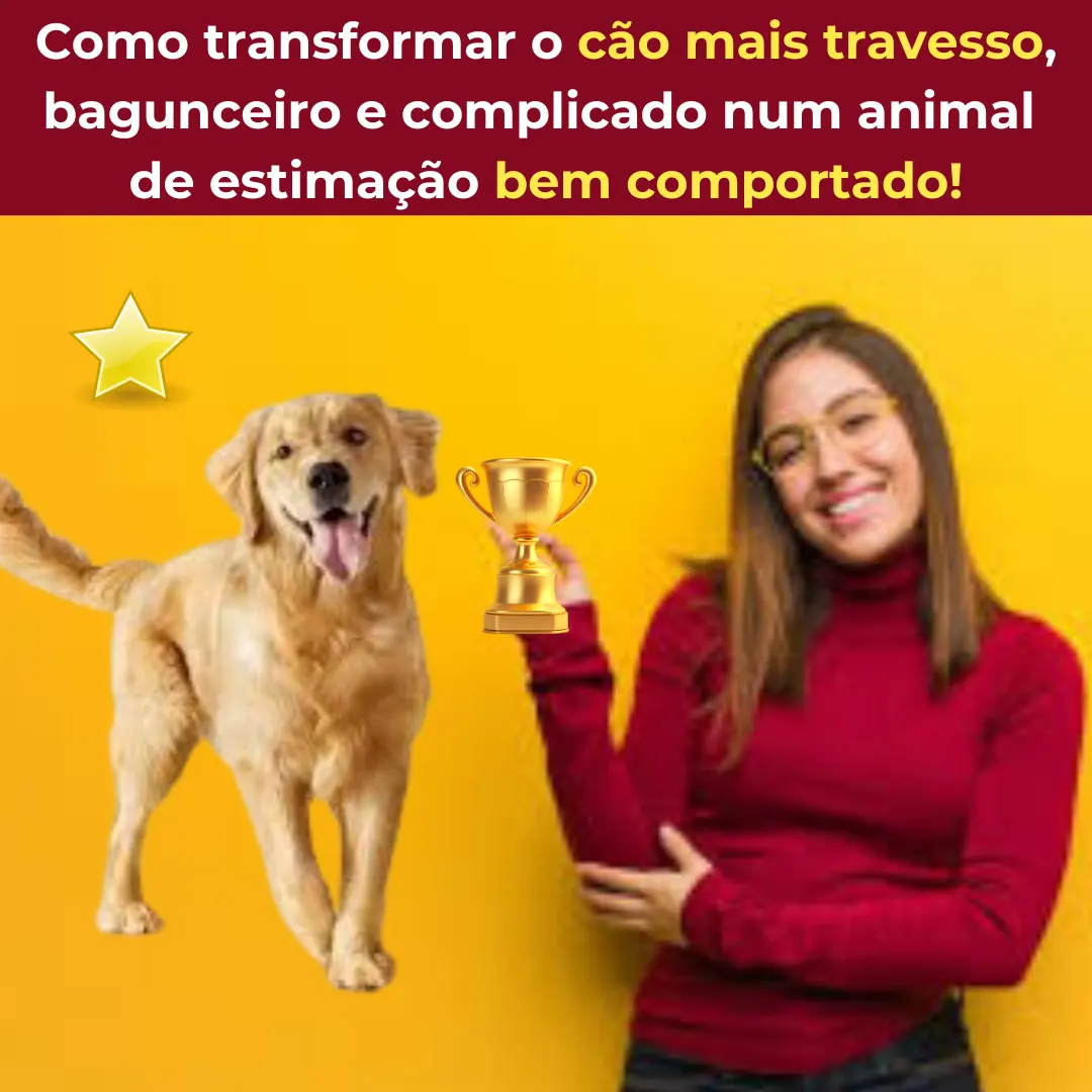 Adestramento Canino em Casa +4 Bônus