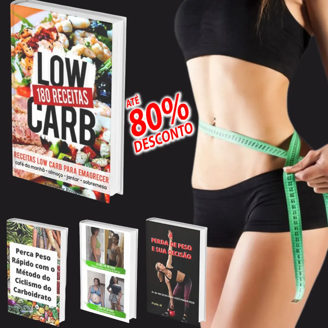 Low Carb: Receitas para Emagrecer e Manter o Peso