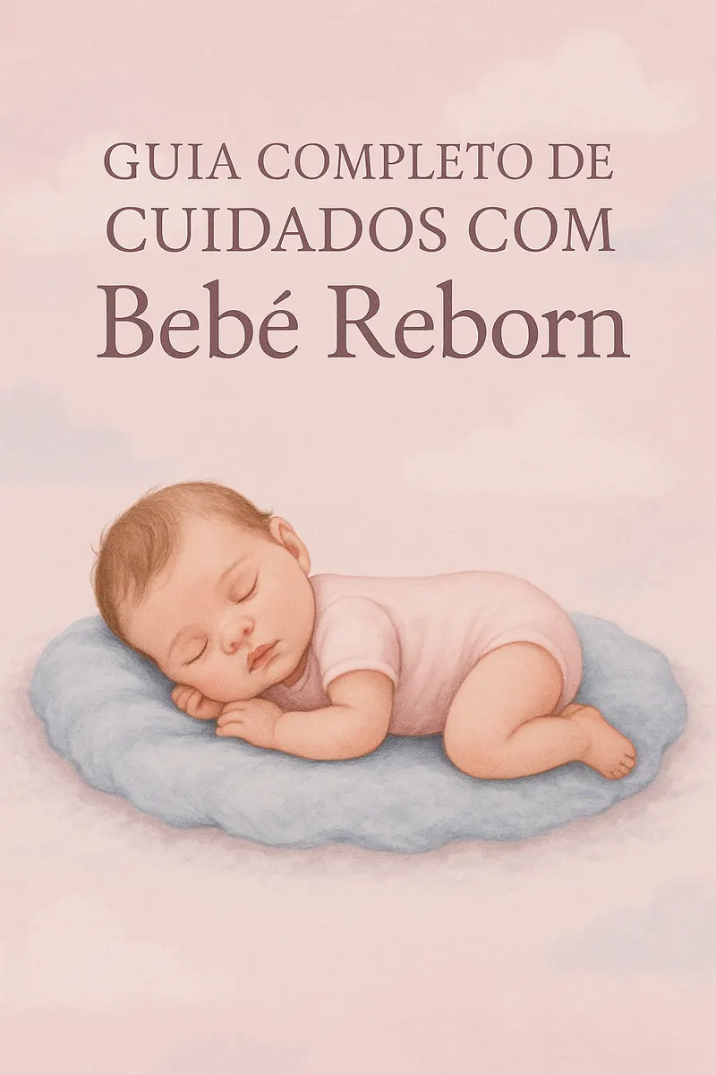 Guia Completo de Cuidados com Bebê Reborn + CERTIDAO DE NASCIMENTO DELICADA