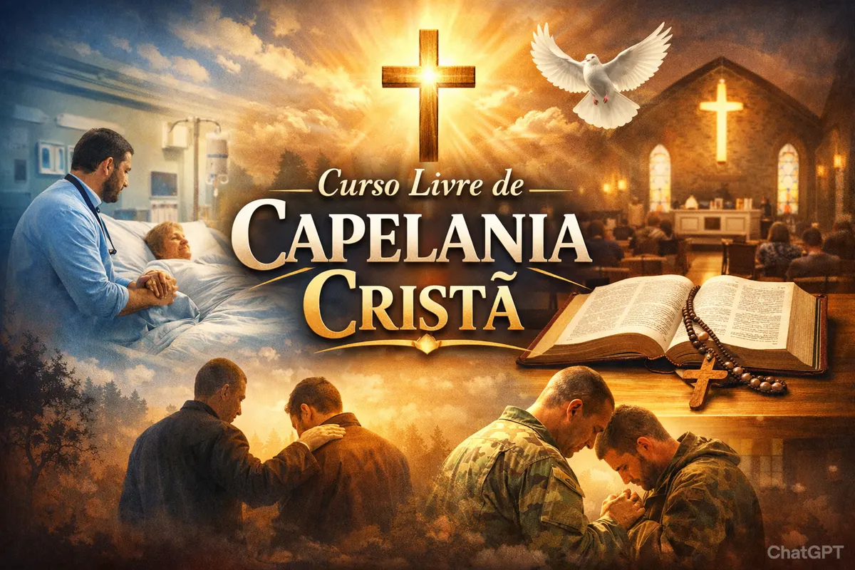 Curso Livre de Capelania Cristã em PDF - Promoção