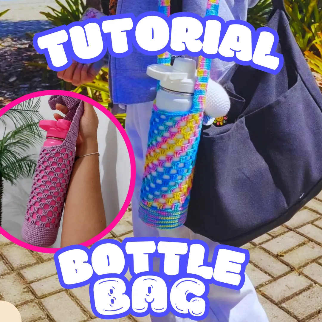 Receita Bottle bag de crochê