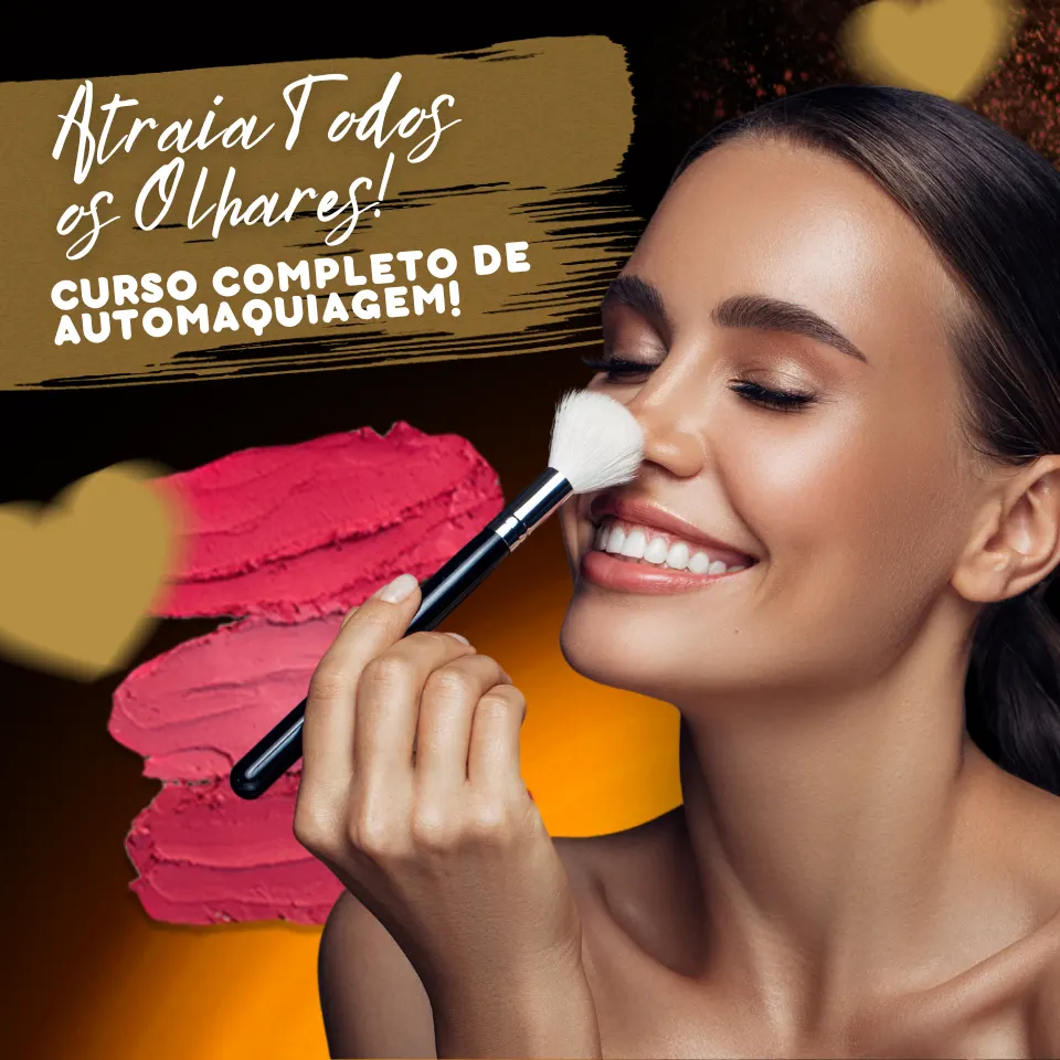 Curso Completo de Auto Maquiagem Profissional