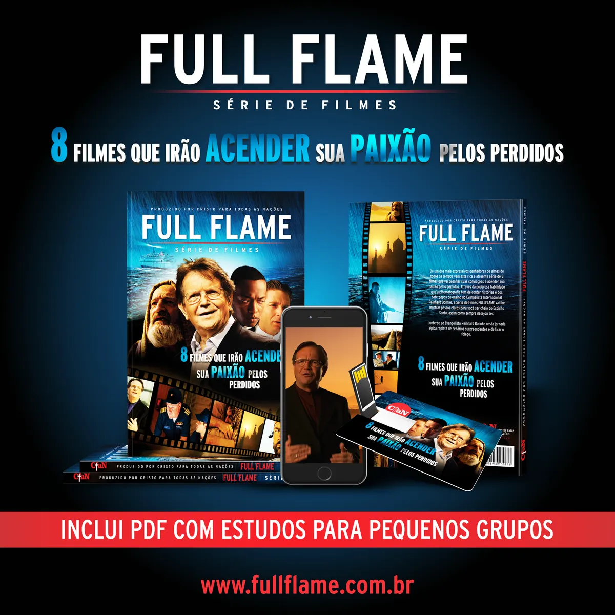 Série de Filmes Full Flame - Evangelista Reinhard Bonnke