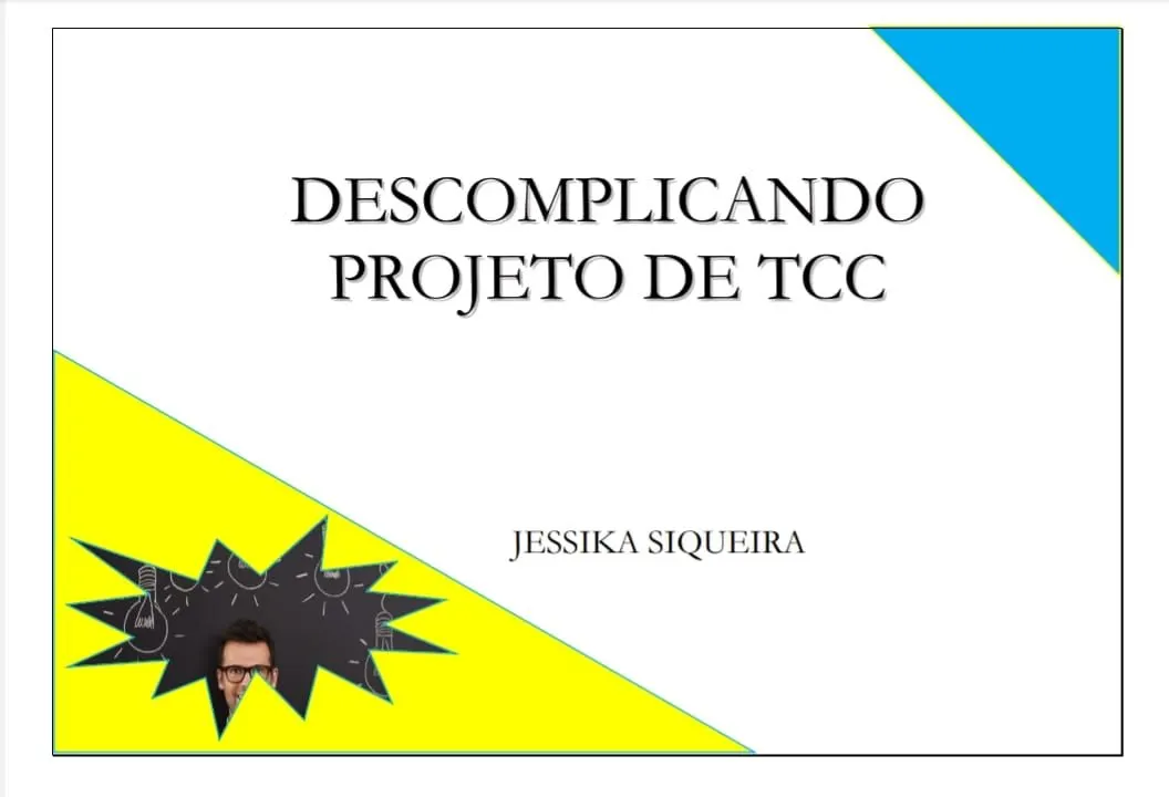 Ebook Descomplicando Projeto de TCC