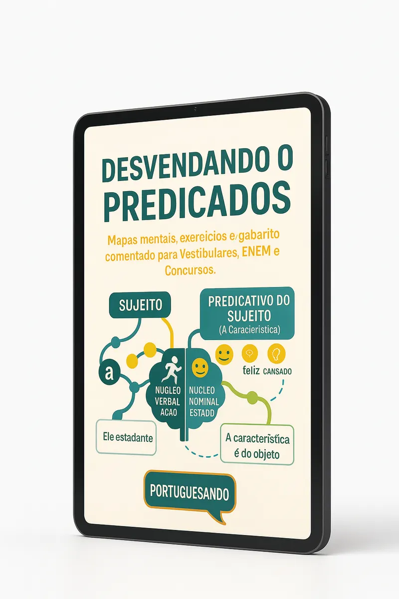 Desvendando os Predicados: O Guia Definitivo para Gabaritar em Vestibulares, ENEM e Concursos