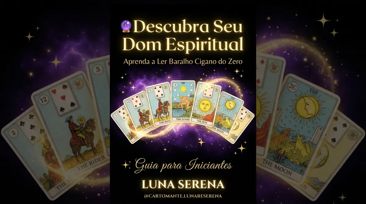Você Tem Dom para Ler Cartas? Descubra e Aprenda Baralho Cigano do Zero