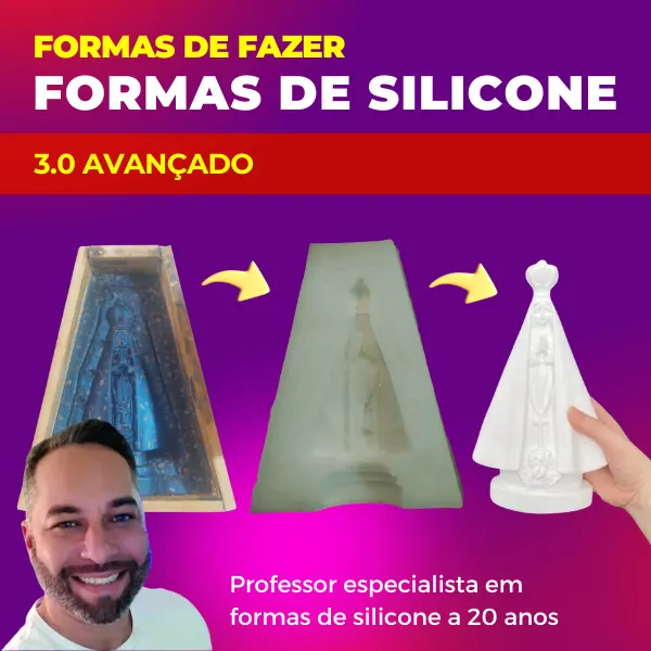 FABRICA DE FORMAS DE SILICONE ARTESANATO