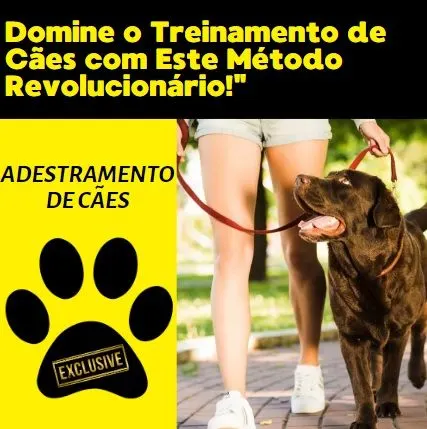 Domine o Treinamento de Cães com Este Método Revolucionário!"