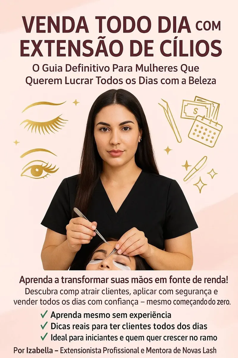 Venda Todo Dia com Extensão de Cílios – Guia Definitivo para Iniciantes