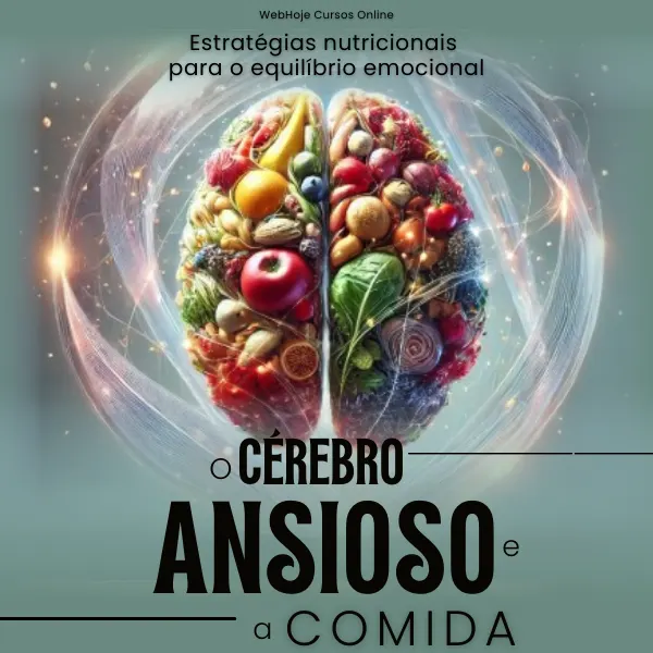 O Cérebro Ansioso e a Comida: Estratégias Nutricionais para o Equilíbrio Emocional