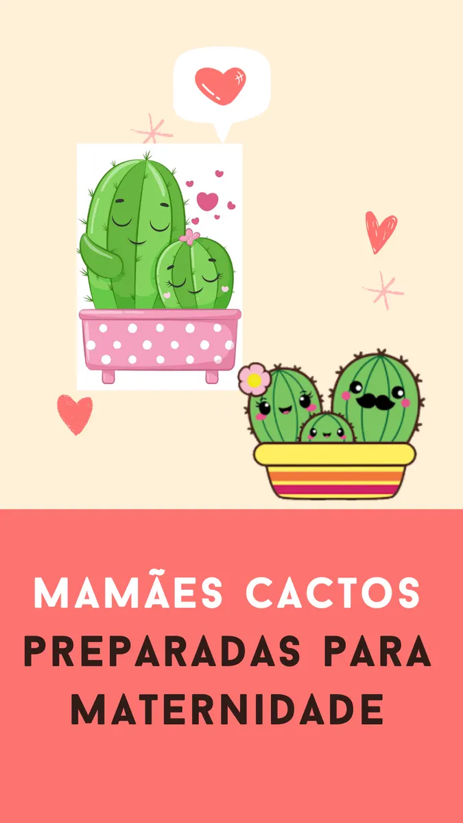 Curso Mamães Cactos PREPARADAS para MATERNIDADE