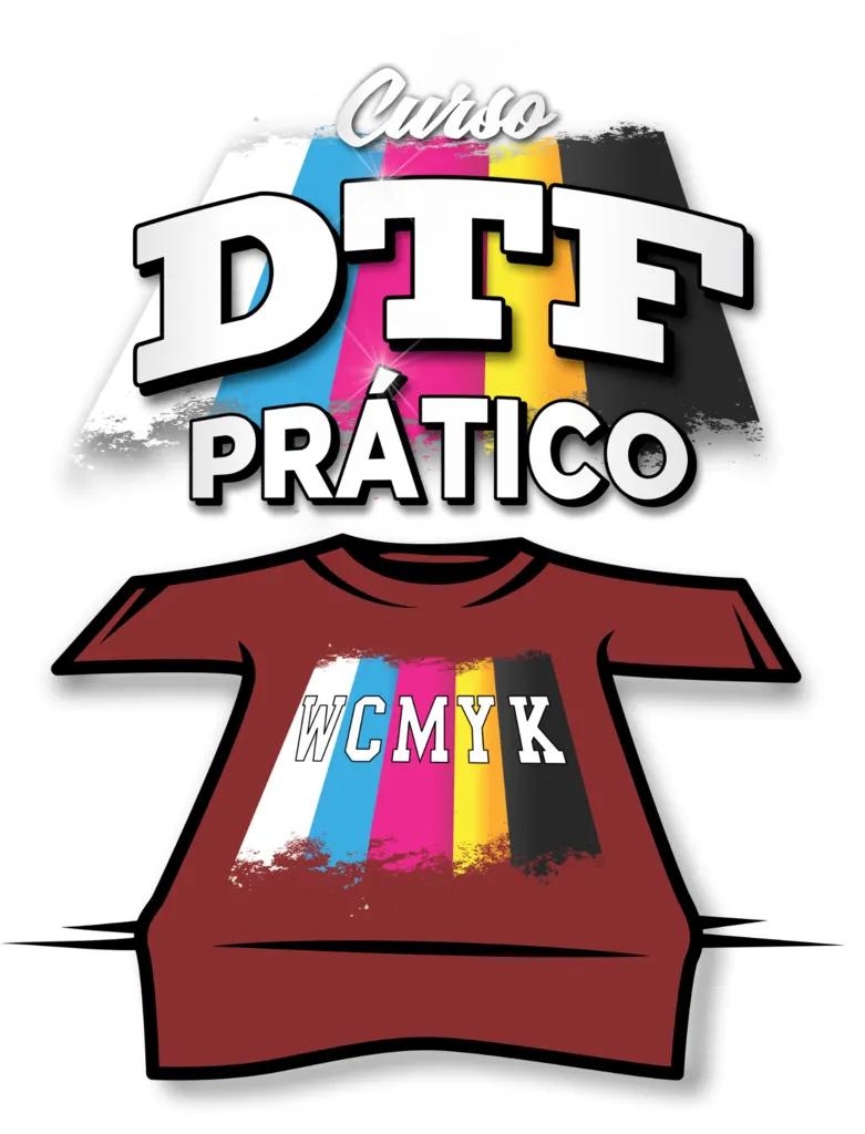 Curso camisas personalizadas DTF ou criar sua marca DTF+ curso basico Corel