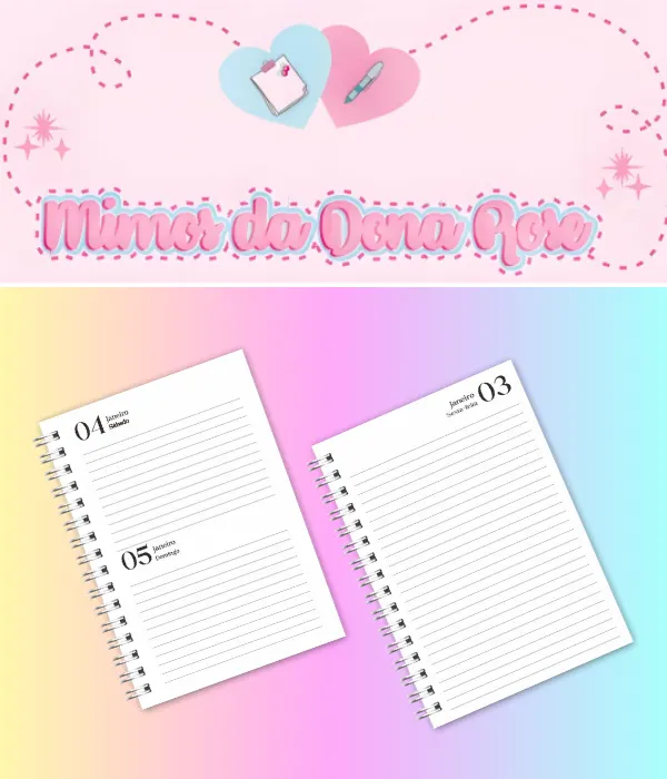 🎉 Novo Combo de Agendas 2025 + Agendas Permanentes Grátis! 📅✨