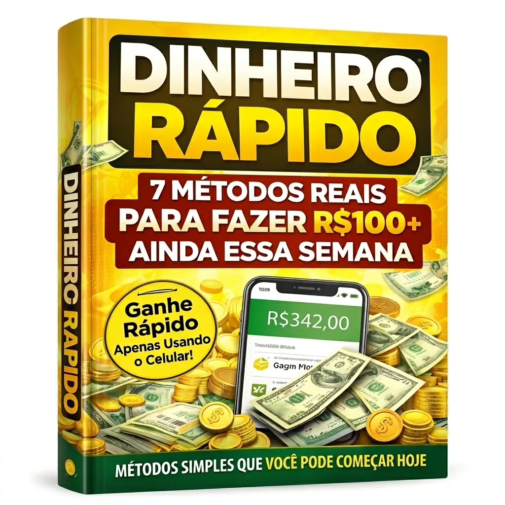 Dinheiro Rápido: 7 Métodos Reais Para Fazer R$100 a R$500 Ainda Essa Semana