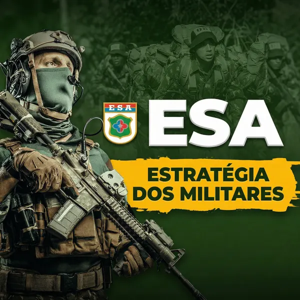 Material preparatório completo para ESA + Simulados Reais 2025/2026