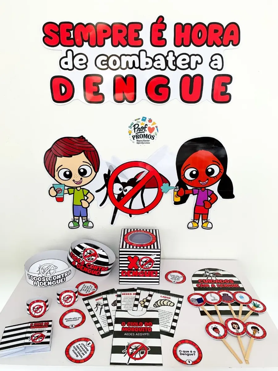 Kit Dengue – Conscientização e Prevenção🦟🌿