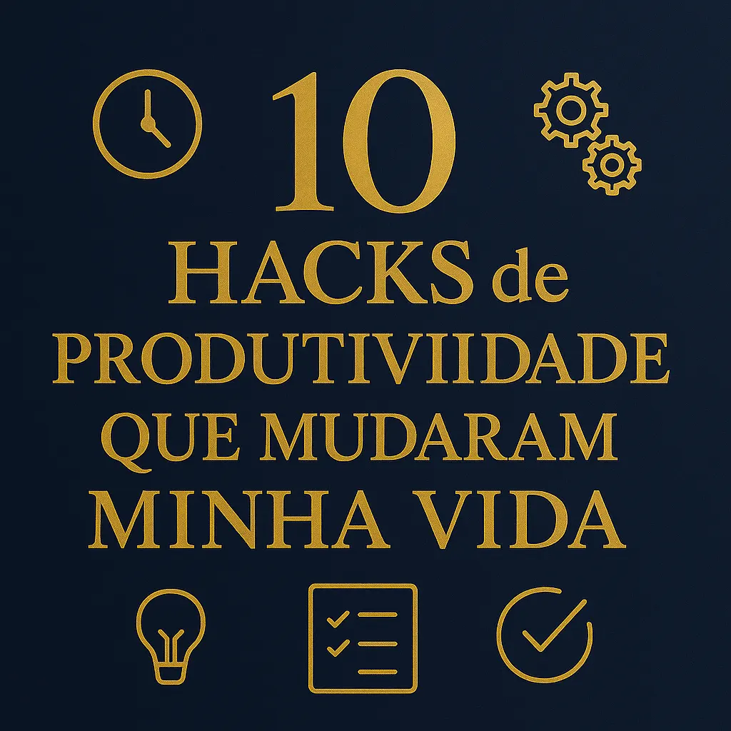 10 Hacks Secretos de Gente Produtiva: Como Fazer em 1 Dia o Que Leva uma Semana