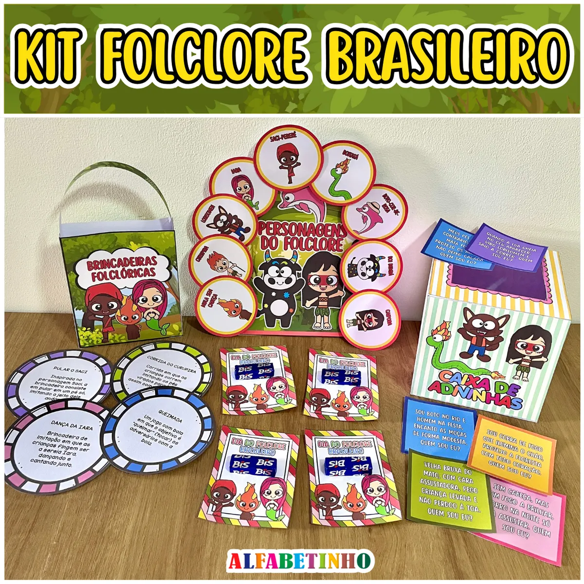 KIT FOLCLORE BRASILEIRO