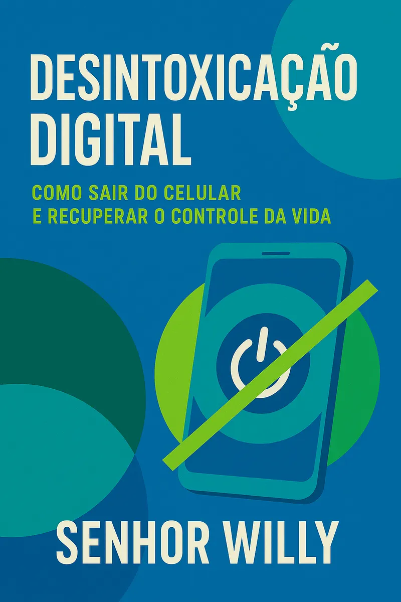 Desintoxicação Digital: Como Largar o Celular Sem Sofrer e Recuperar o Controle da Sua Vida