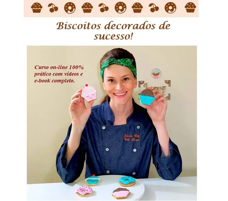 CURSO BISCOITOS DECORADOS DE SUCESSO