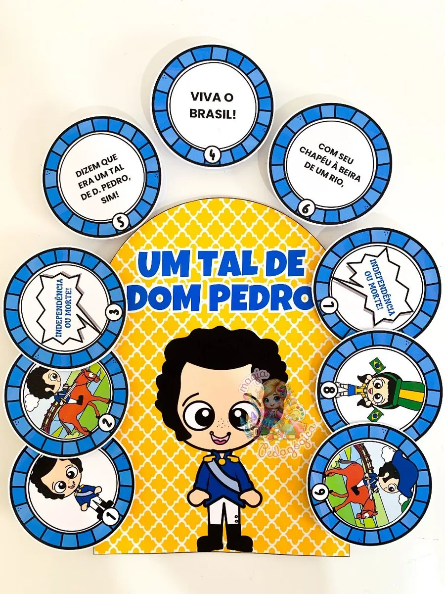 🧤🎶 Luva Musical “Um tal de Dom Pedro”✨ - MAGIA PEDAGÓGICA