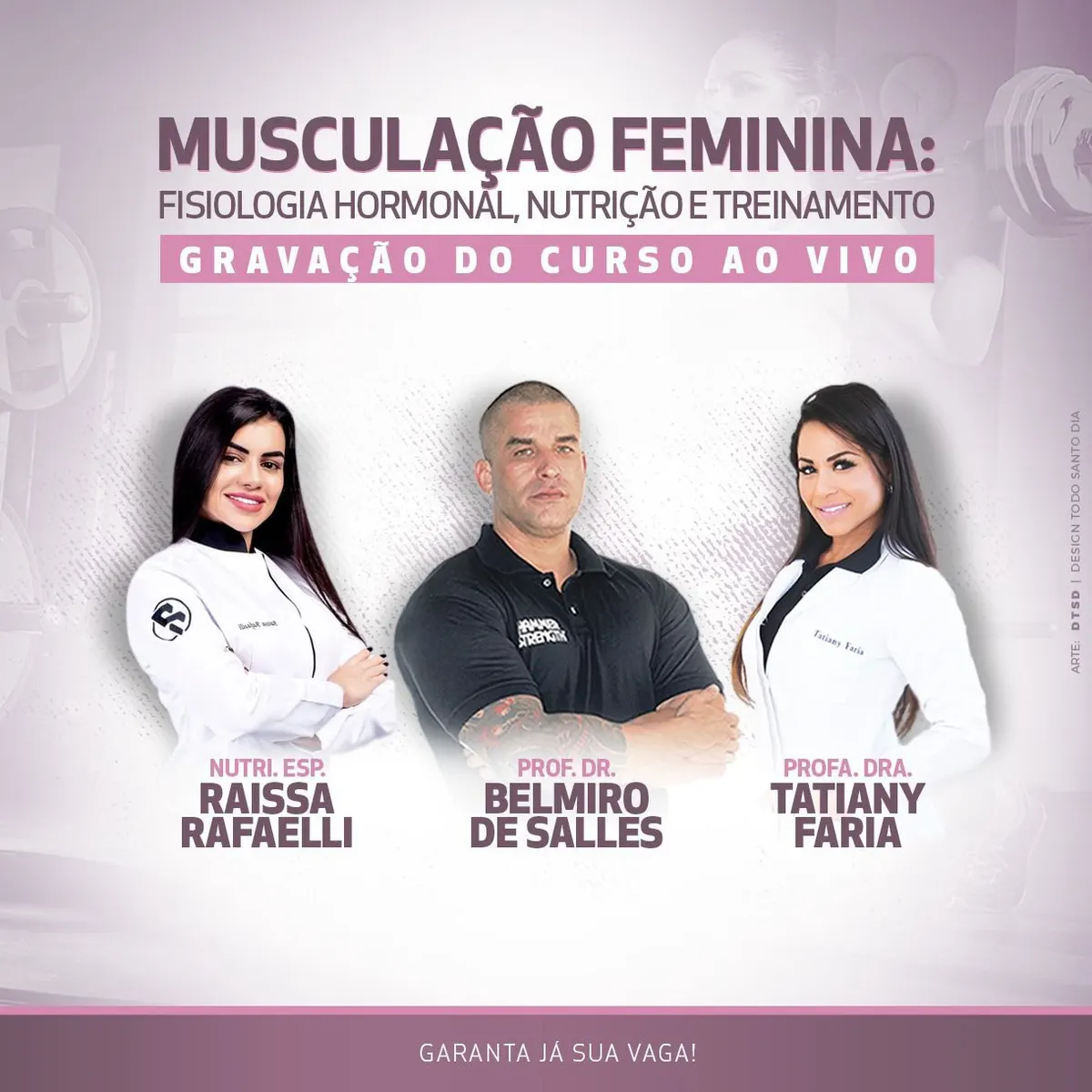 Musculação Feminina: Fisiologia Hormonal, Nutrição e Treinamento: Curso Gravado