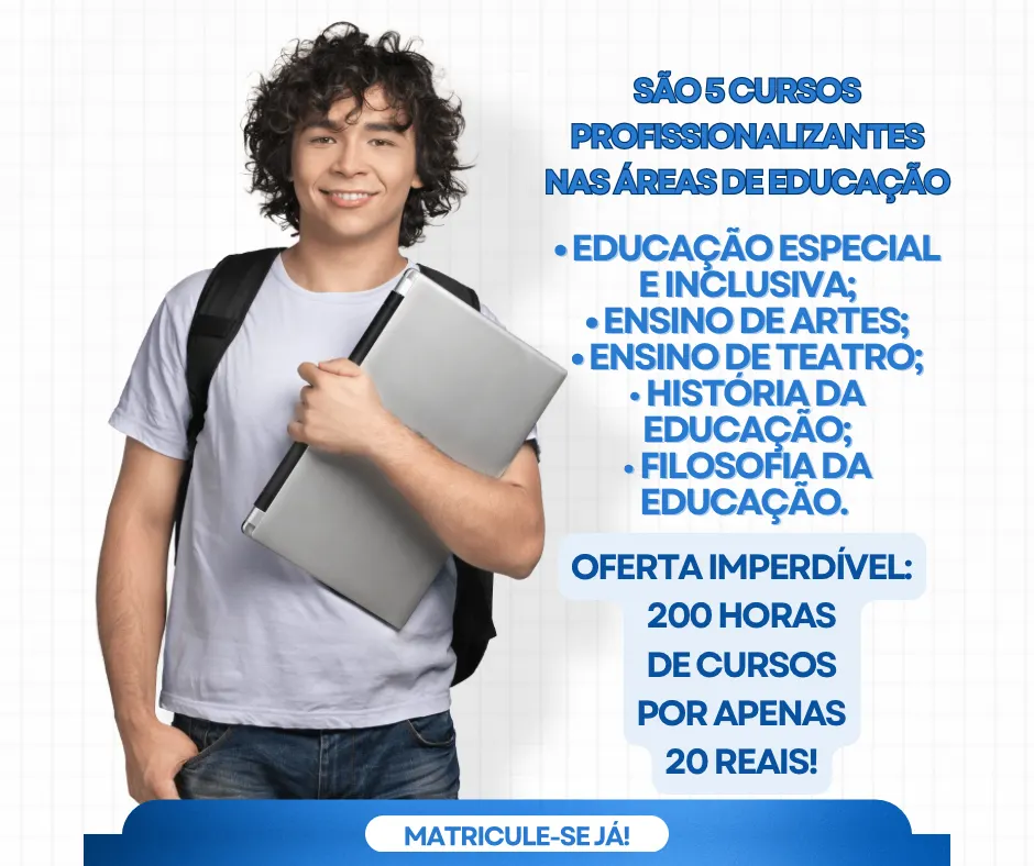 Combo - 5 Cursos na Área Educacional