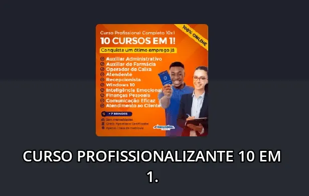 Curso Profissionalizante 10 em 1