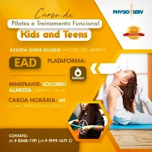 Curso de Pilates e Treinamento Funcional aplicado as crianças e adolescentes