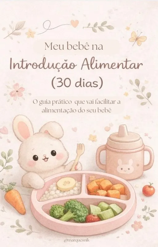 Meu Bebê na Introdução Alimentar - Guia prático com cardápios para 30 dias