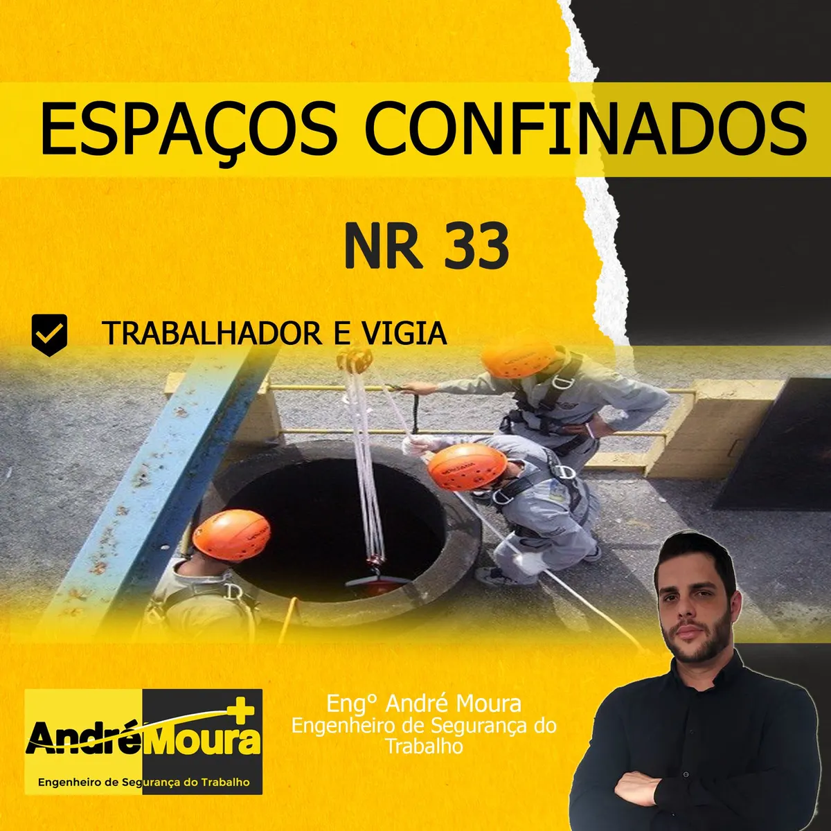 Treinamento teórico para Espaços Confinados - NR 33
