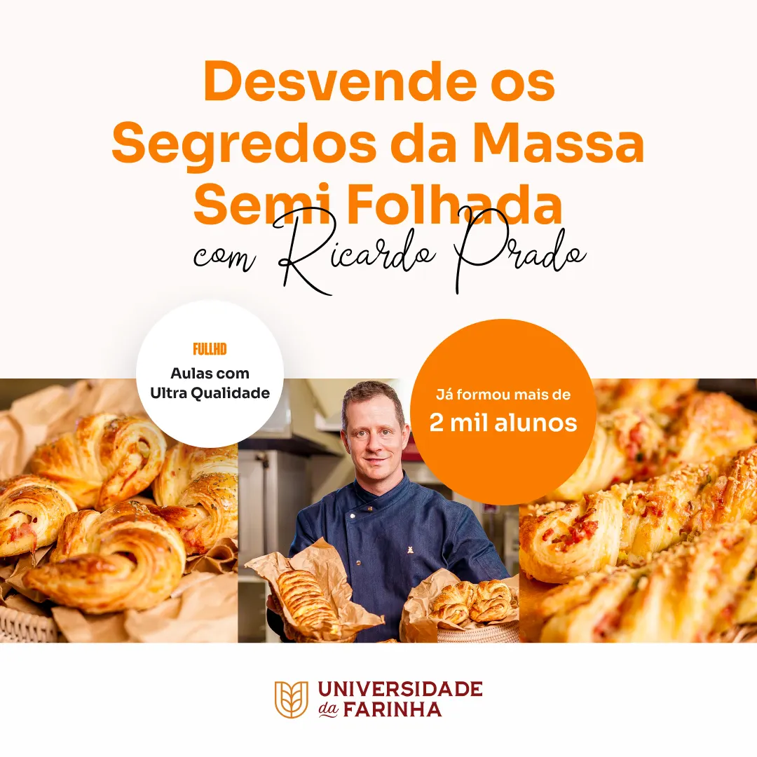 Curso Desvende os Segredos da Massa Semi Folhada
