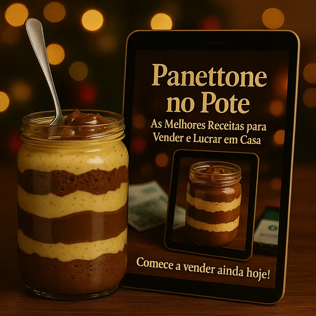 Panettone no Pote: Como Vender em Casa, na Rua ou na Porta da Escola e Lucrar Muito.