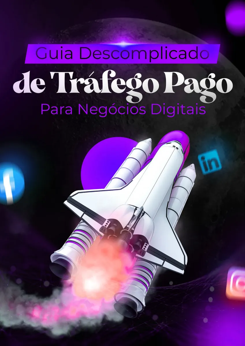 Guia descomplicado de trafego pago marketing digital e copywriting para negócios online do zero ao avançado Ebook completo Com passo a passo para iniciantes empreendedores ao avançado