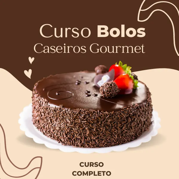 Curso Bolos Caseiros Gourmet