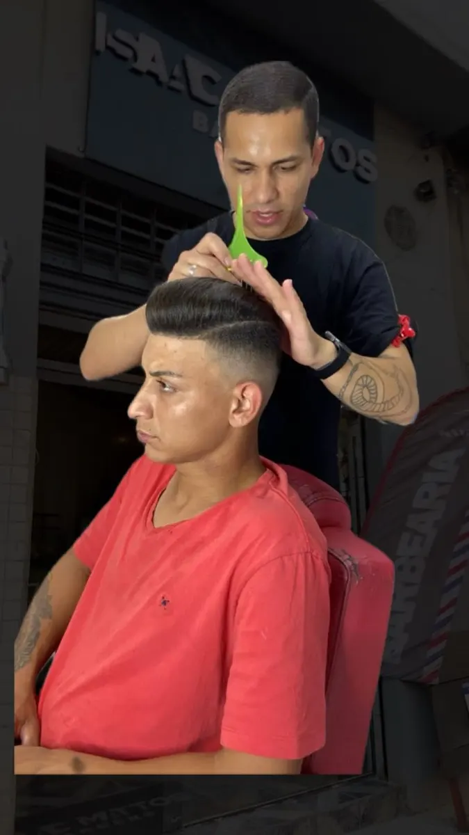 Progressiva em Cabelo masculino