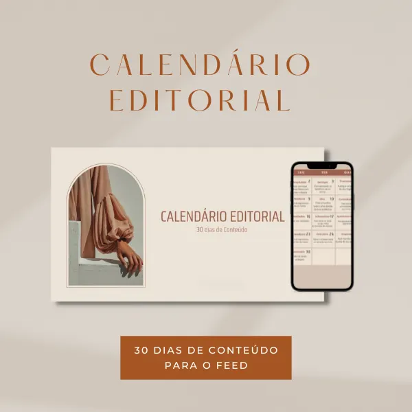 Calendário Editorial - 30 Dias de conteúdos para o Feed do seu Instagram