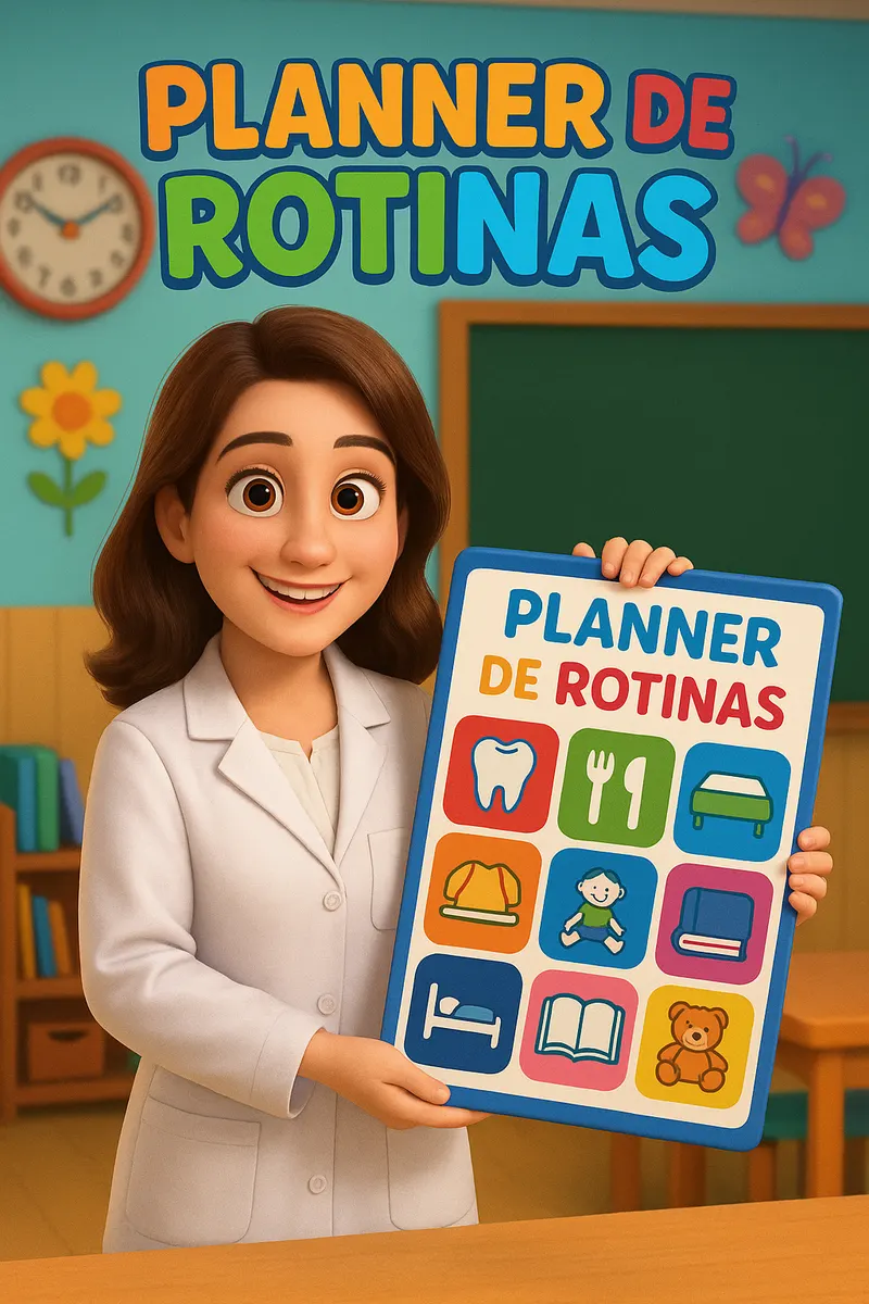 Planner Rotinas para Criança - Autismo