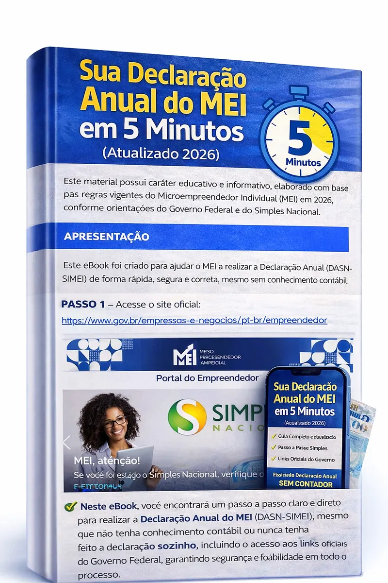 Sua Declaração Anual do MEI em 5 Minutos (Atualizado 2026)