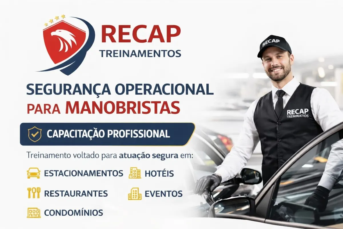 Curso Profissional de Manobrista – Segurança, Atendimento e Prática Operacional