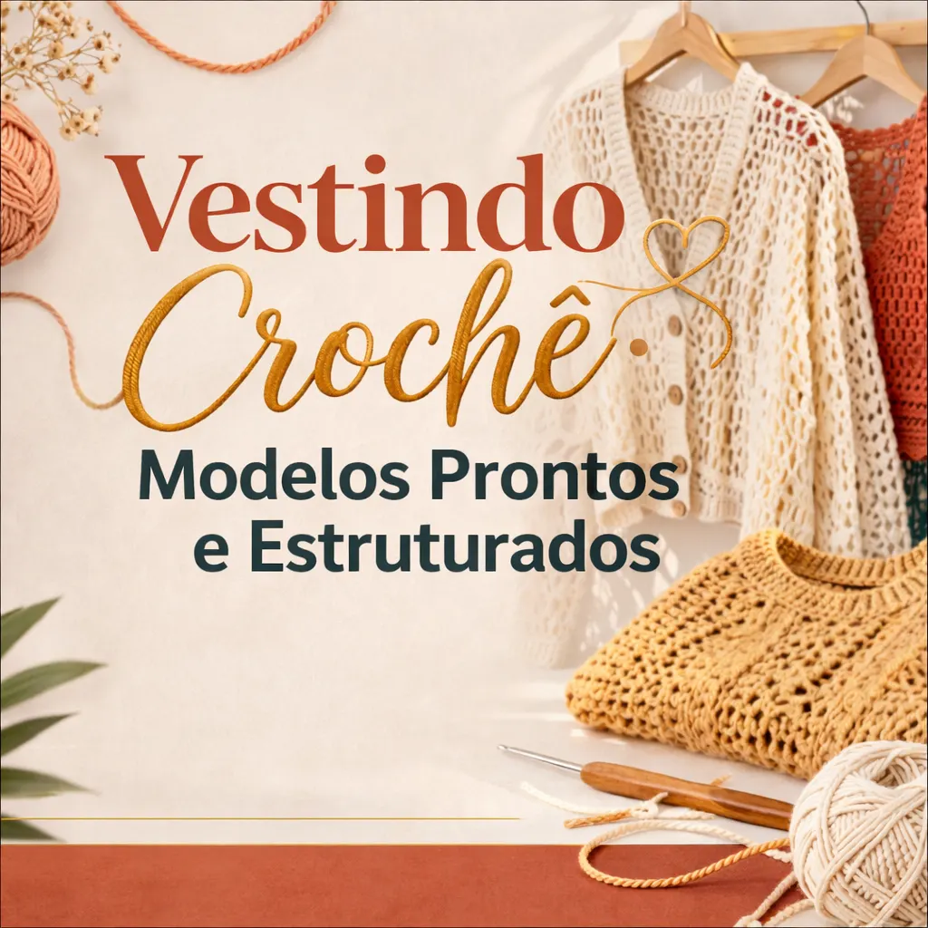 Vestindo Crochê: Modelos Prontos para Fazer