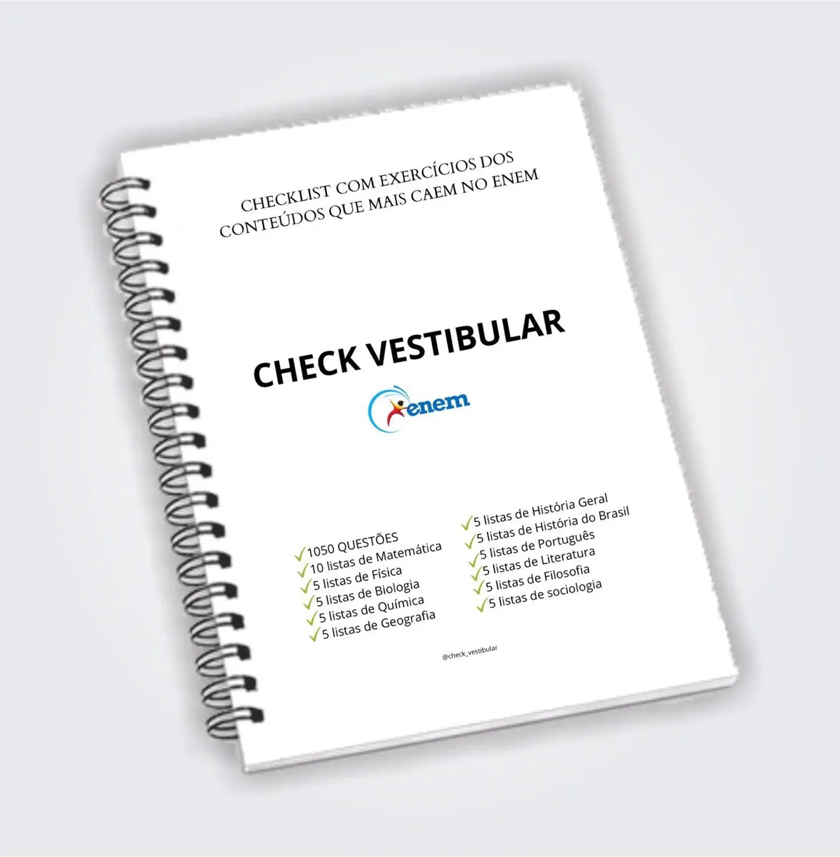 E-book check list enem