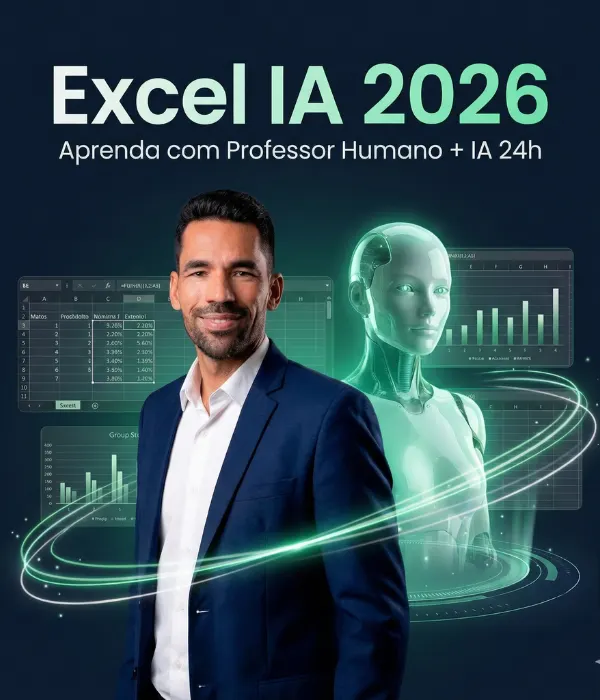 Excel IA 2026 – Curso Completo com Professor de IA 24h