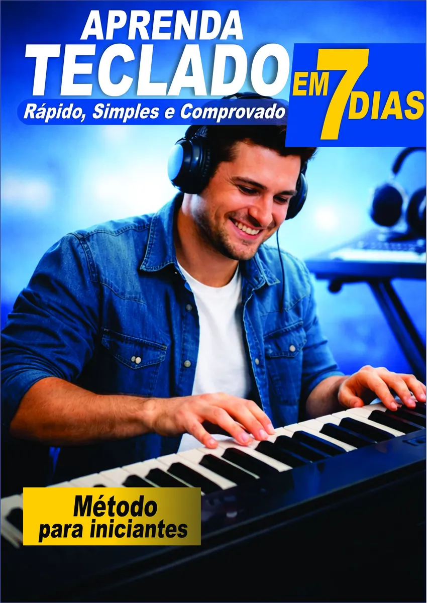 Aprenda a Tocar Teclado em 7 Dias: Curso Rápido para Iniciantes