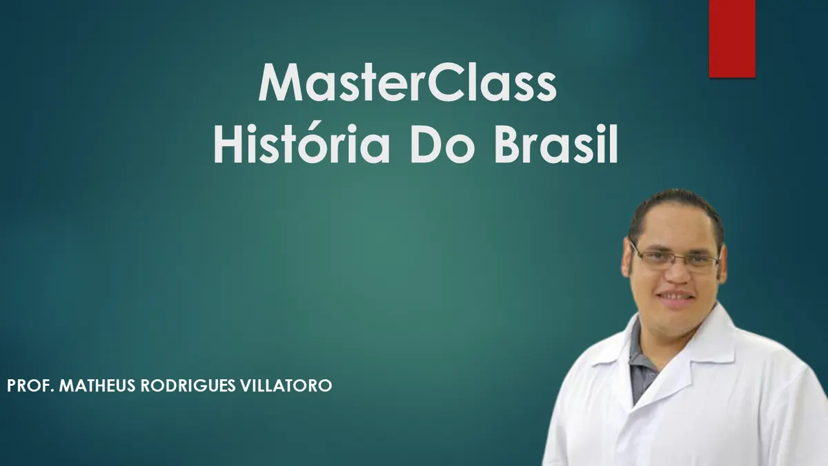 MasterClass de História do Brasil