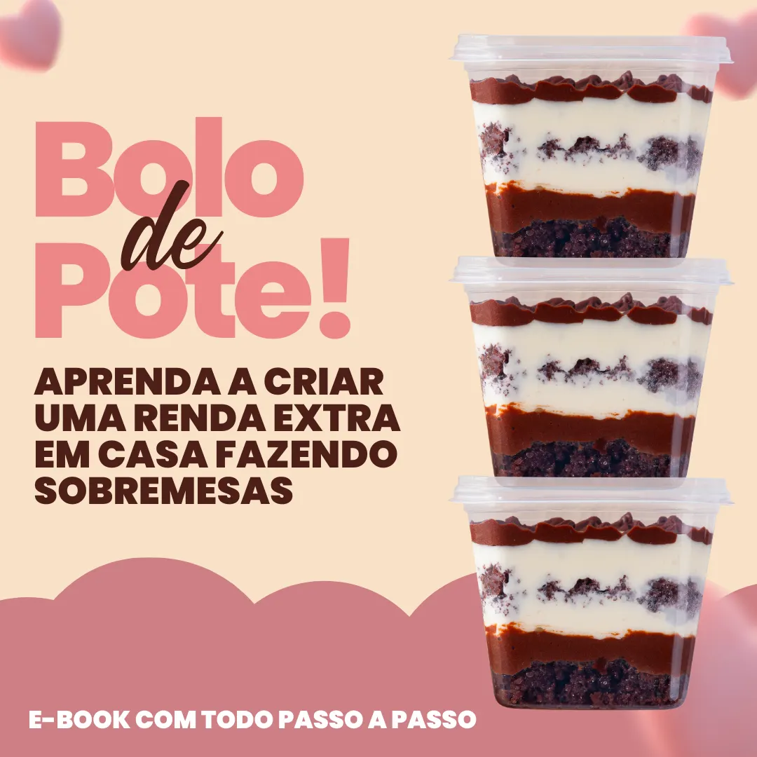bolo de pote lucrativo