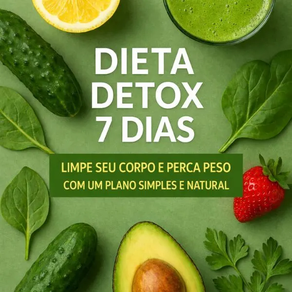Dieta Detox 7 Dias: Limpe seu corpo e perca peso com um plano simples e natural